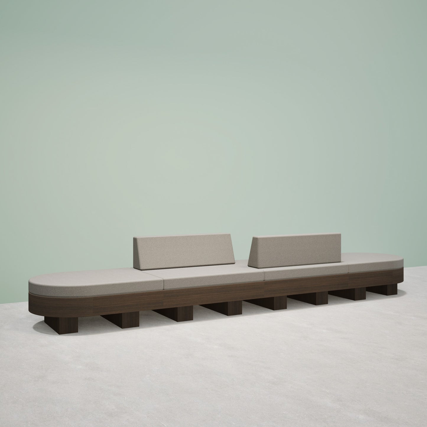 Lounge Connect 4 delen Modulaire Wachtkamerbank