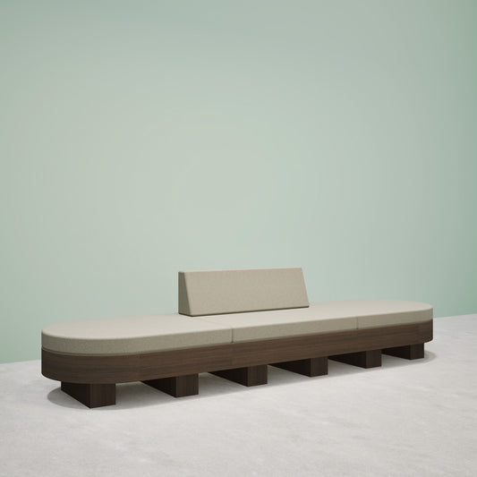 Lounge Connect 3 delen Modulaire Wachtkamerbank