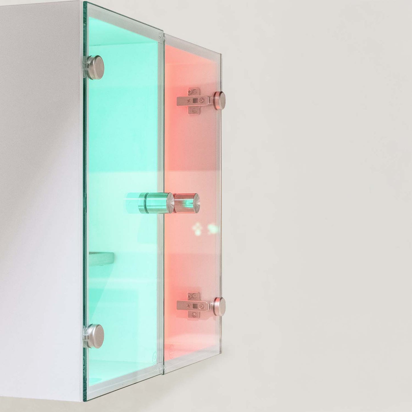 Traykast Ophangsysteem met Kleurcodering voor Schone en Gebruikte Trays