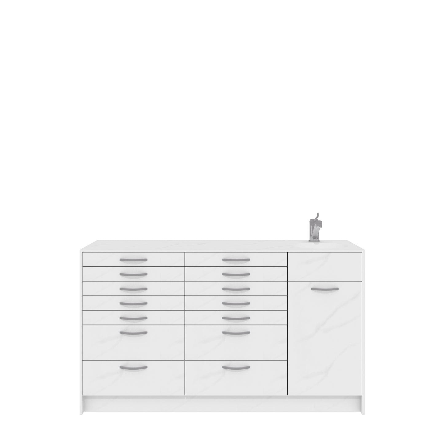 Behandelmeubel LUNA M – Compact Solid Surface Meubel voor Hygiënische Praktijkinrichting